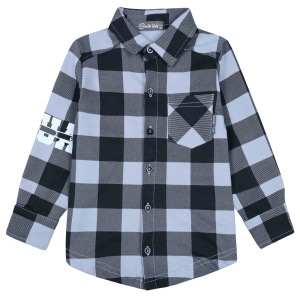 картинка БГ Рубашка для мальчика 3-7 лет 100% хлопок BONITO KIDS/BK1732R23-01/уп.5шт./меш.240шт. от BonitoKids